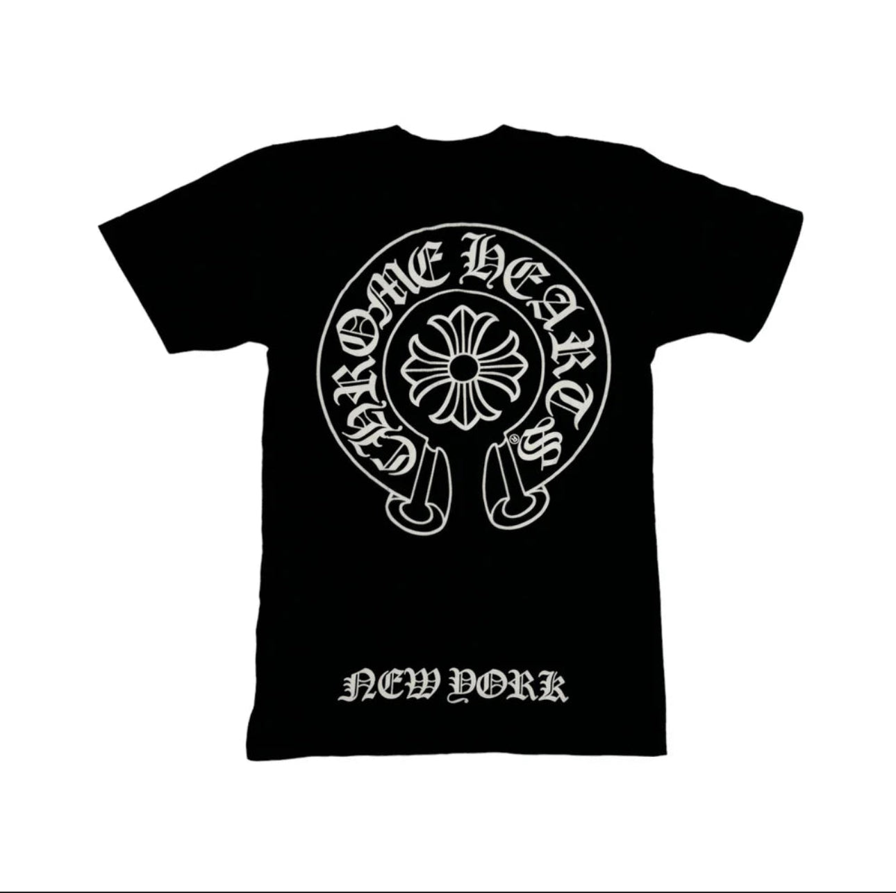 Chrome Hearts New York Black White Tee