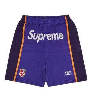 Supreme Umbro Knit Soccer Shorts Purple