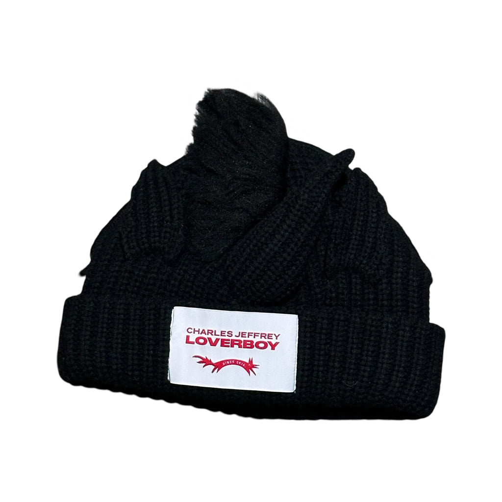 CHARLES JEFFREY LOVERBOY
Black Chunky Unicorn Beanie