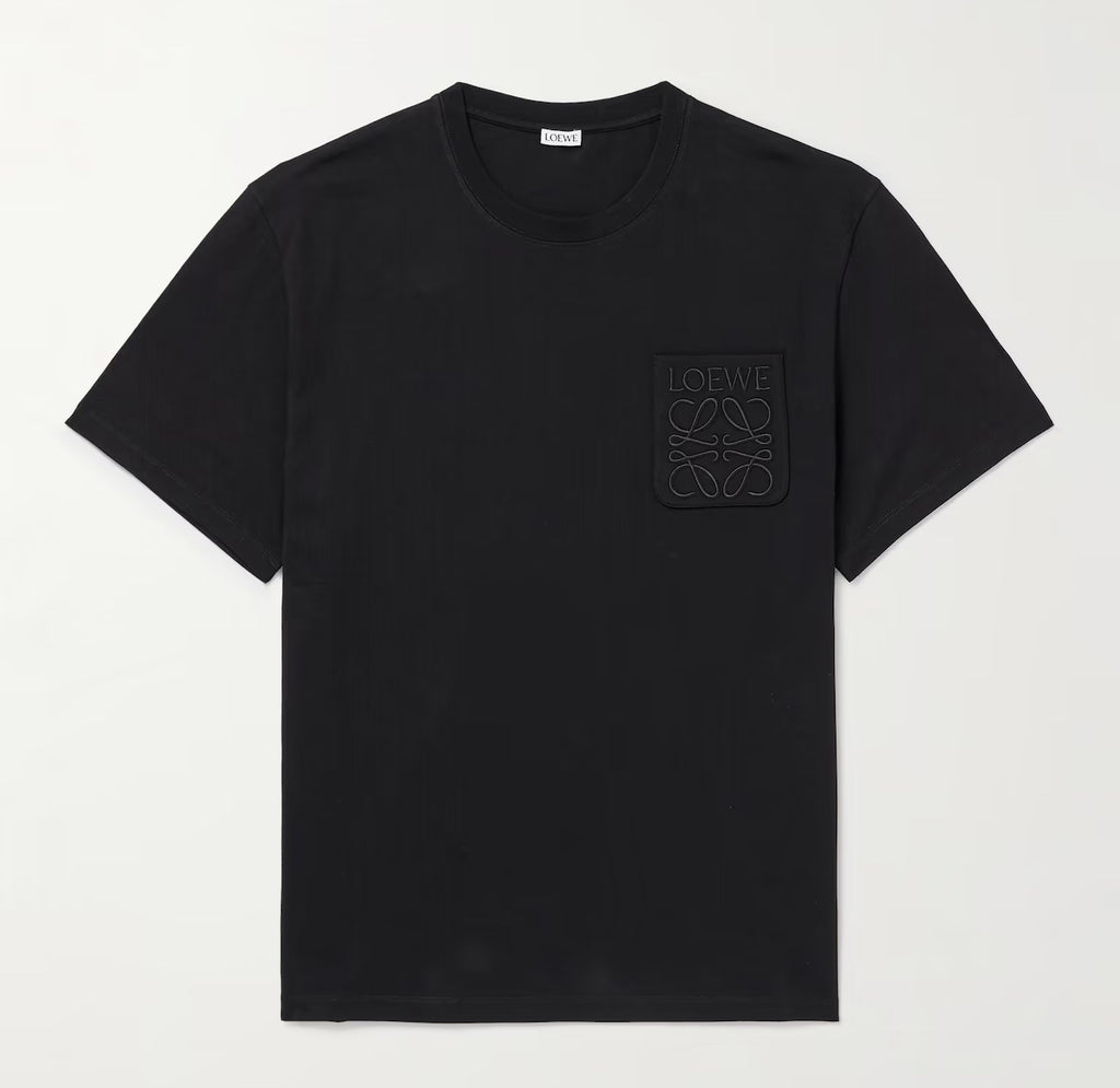 LOEWE Logo-Embroidered Cotton-Jersey T-Shirt