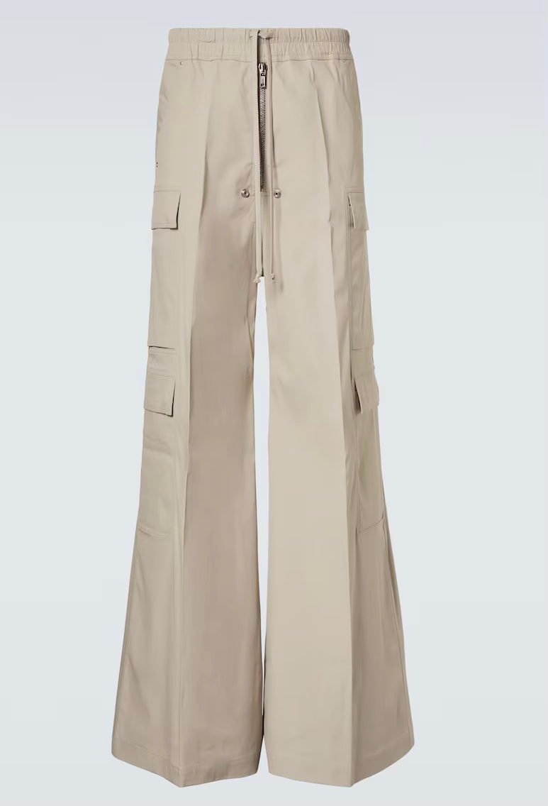 RICK OWENS Off-White Cargobelas Cargo Pants