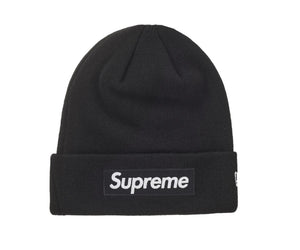 Supreme New Era Box Logo Beanie Black