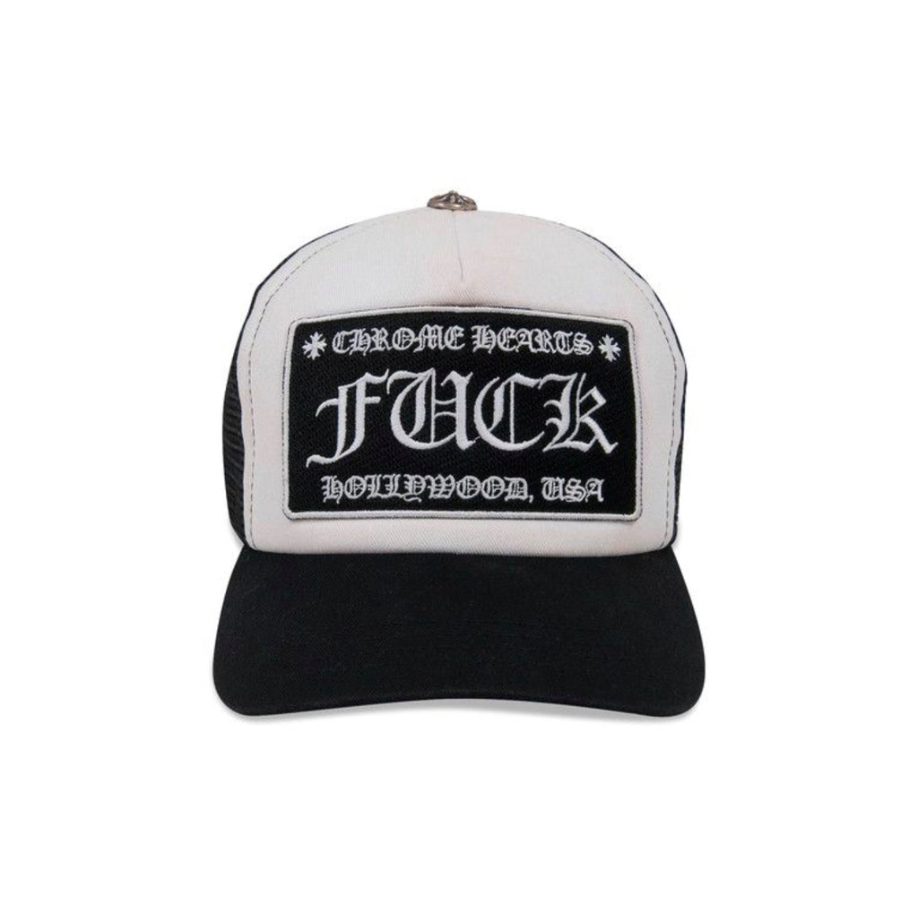 Chrome Hearts Fuck Hollywood Trucker Hat