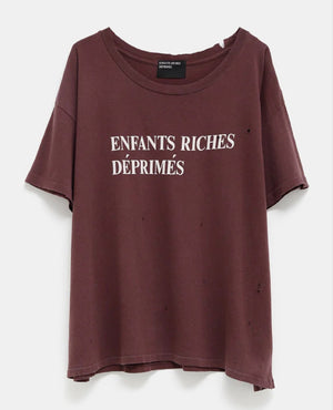 Enfants Riches Déprimés
Classic Logo T-Shirt Mud Red