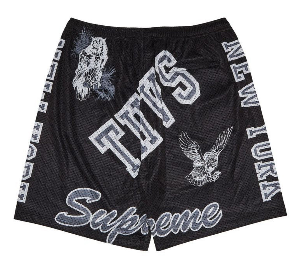 Supreme Varsity Mesh Shorts ‘Black’