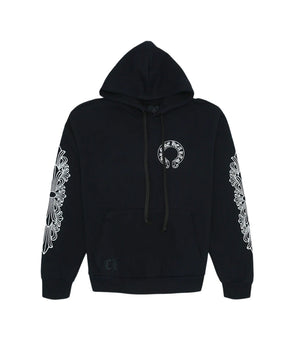 Chrome Hearts Black White Horseshoe Hoodie