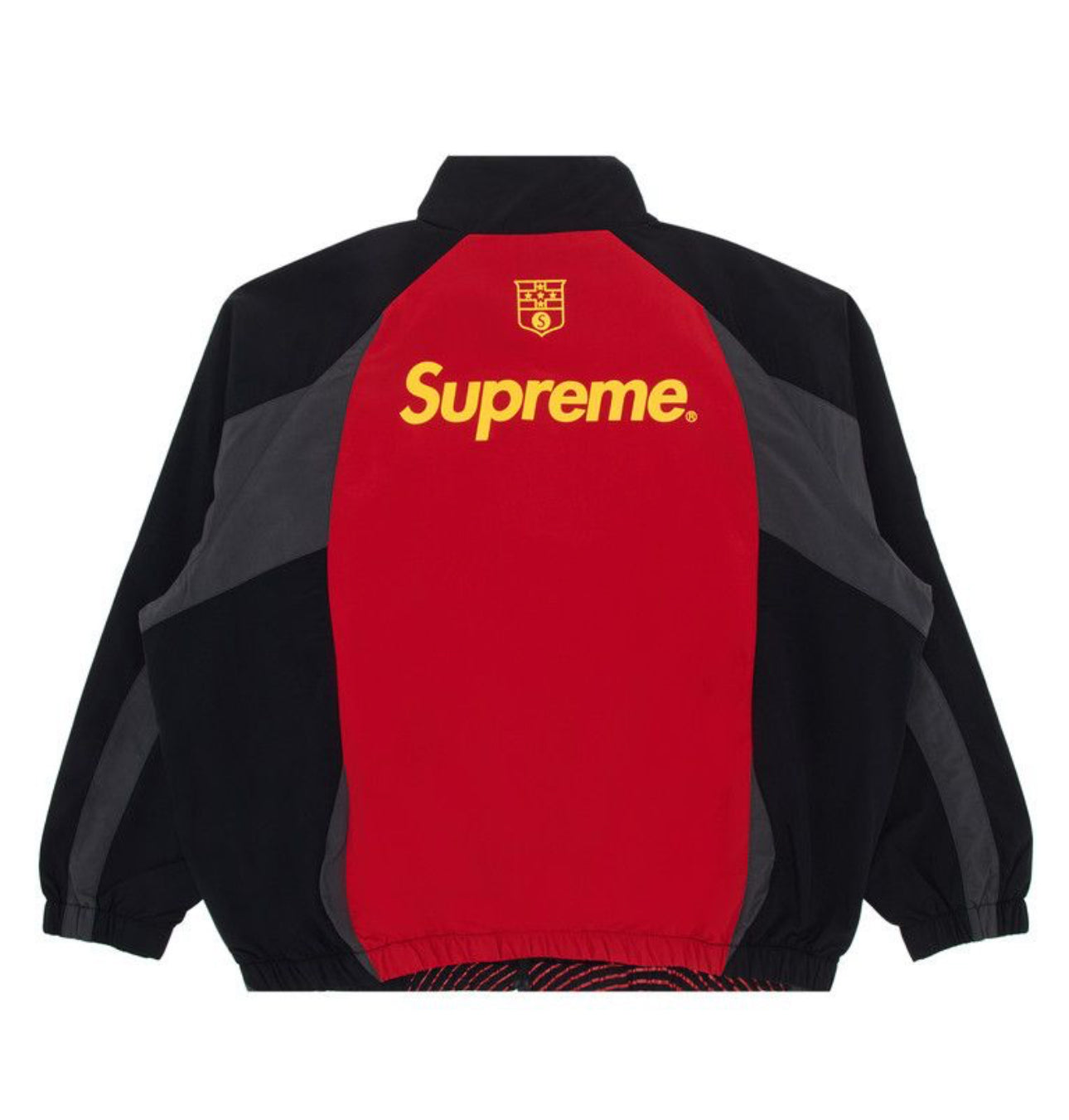 Supreme S Logo Track Suit Black/Red