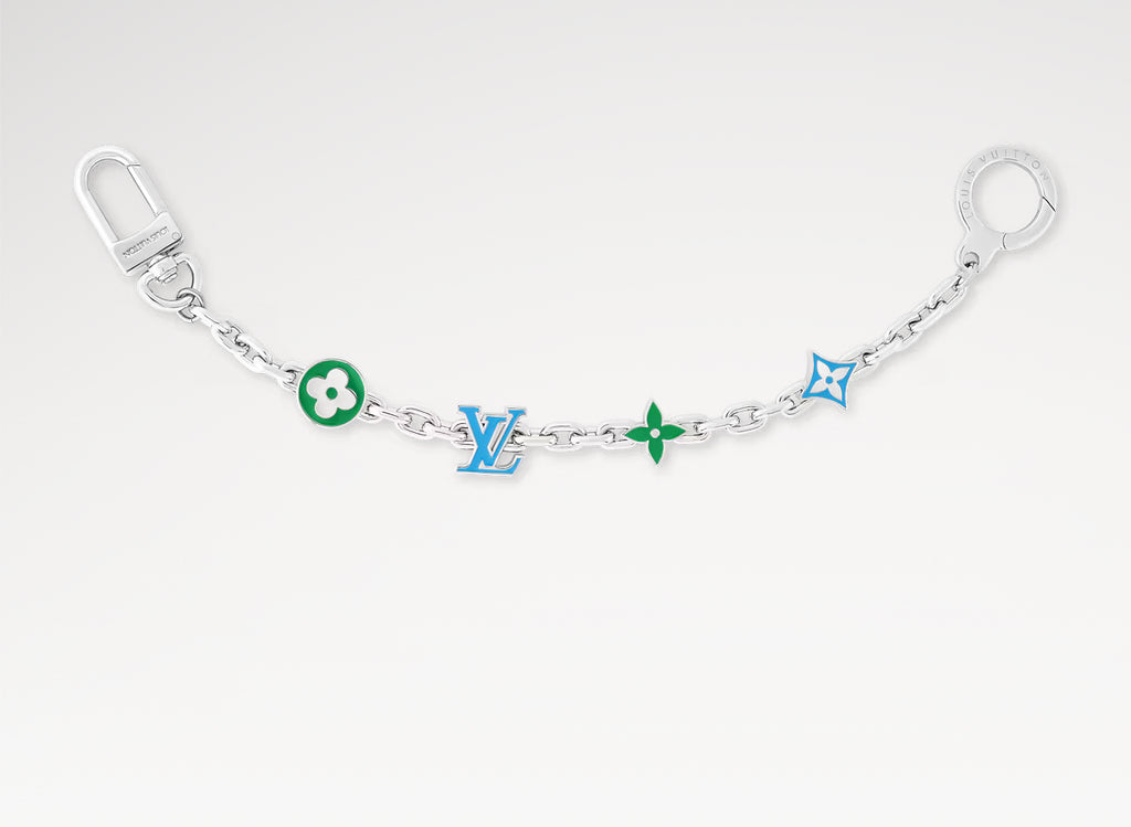 LV Monogram Flower Chain Belt