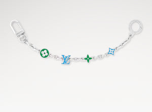LV Monogram Flower Chain Belt
