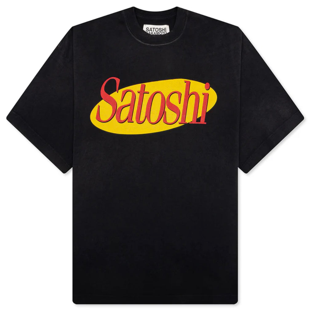 SATOSHI NAKAMOTO
SITCOM TEE - WASHED BLACK