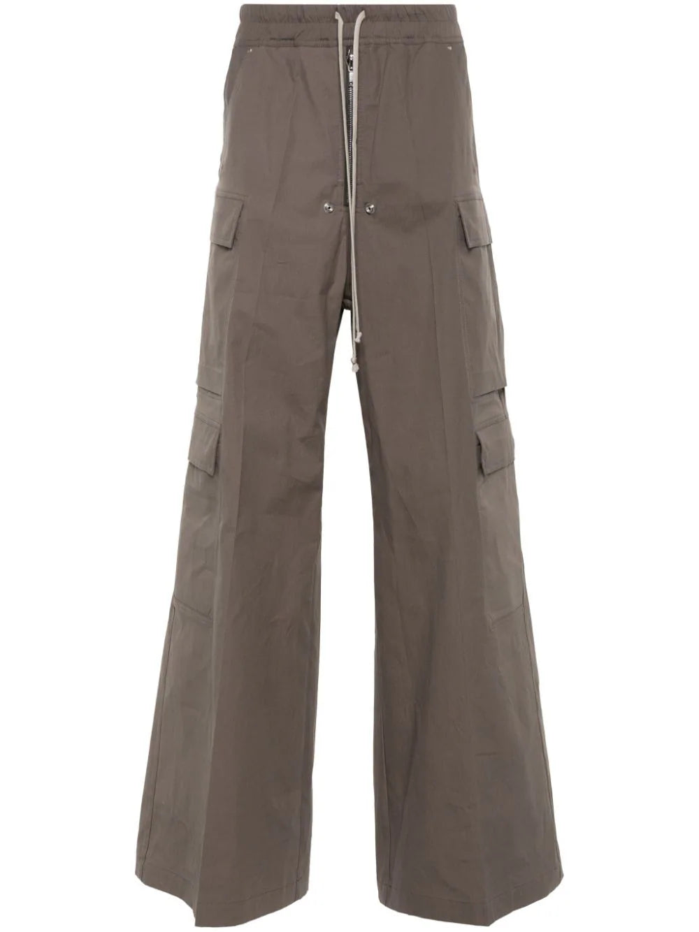 RICK OWENS Gray Cargobelas Cargo Pants Dust