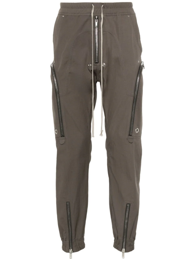 RICK OWENS Gray Bauhaus Cargo Pants