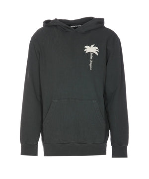 PALM ANGELS Gray 'The Palm' Hoodie