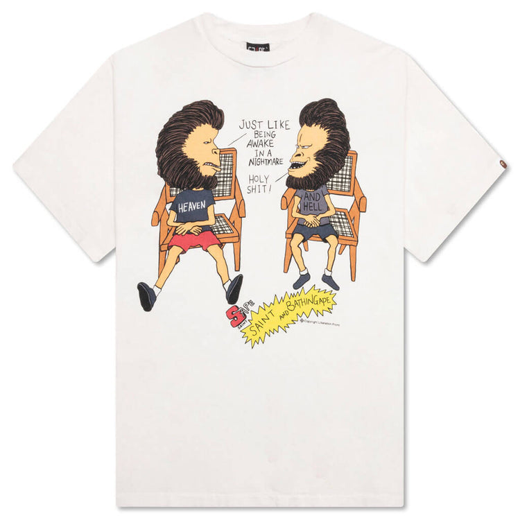 SAINT MICHAEL HEAVEN AND HELL TEE