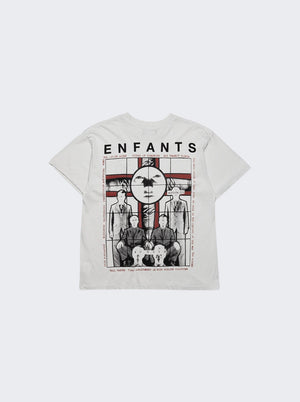 ENFANTS RICHES DEPRIMES RITUAL PRAYER TEE FADED WHITE