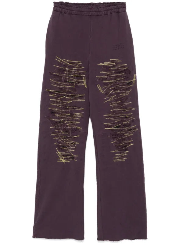 MAISON MARGIELA DISTRESSED SWEATPANTS