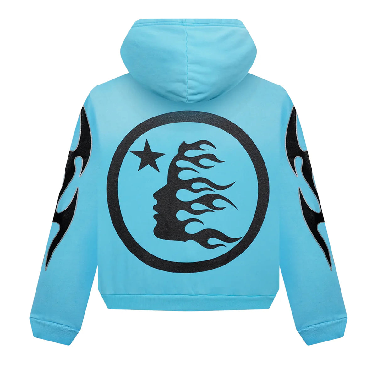 HELLSTAR STUDIOS BLUE ZIP-UP HOODIE