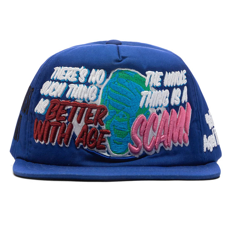 BETTER WITH AGE
SCAM VINTAGE HAT BLUE