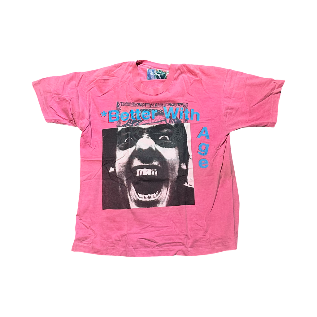 BETTER WITH AGE FAKE TEE PINK
