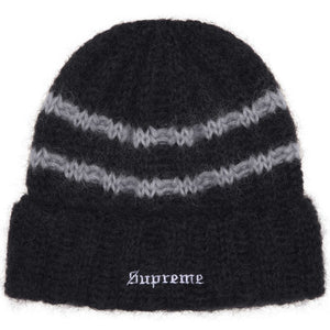 Supreme Brushed Stripe Beanie