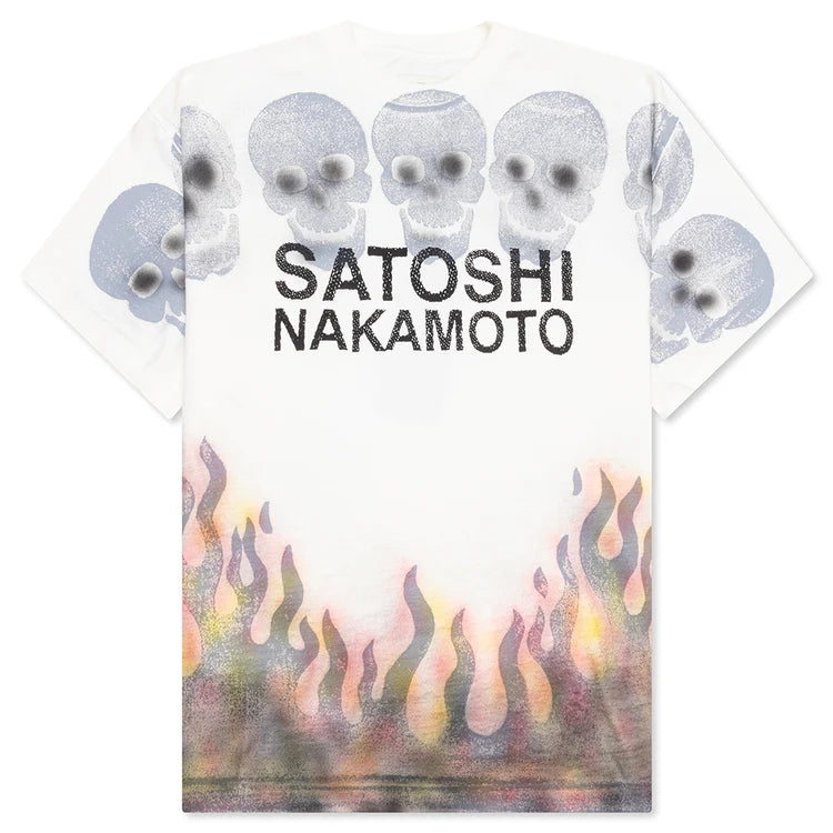 Satoshi Lost Boys Tee White
