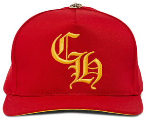 Chrome Hearts Baseball Hat 'Red/Yellow'