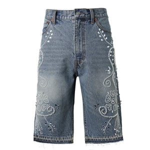 Lost Lace Jean Shorts