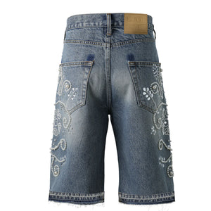 Lost Lace Jean Shorts