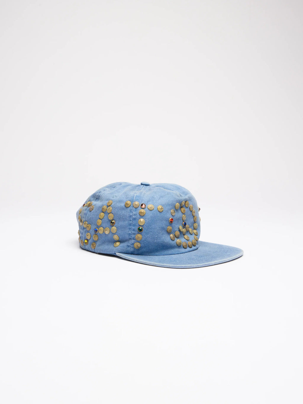 SATOSHI STUDDED CAP BLUE