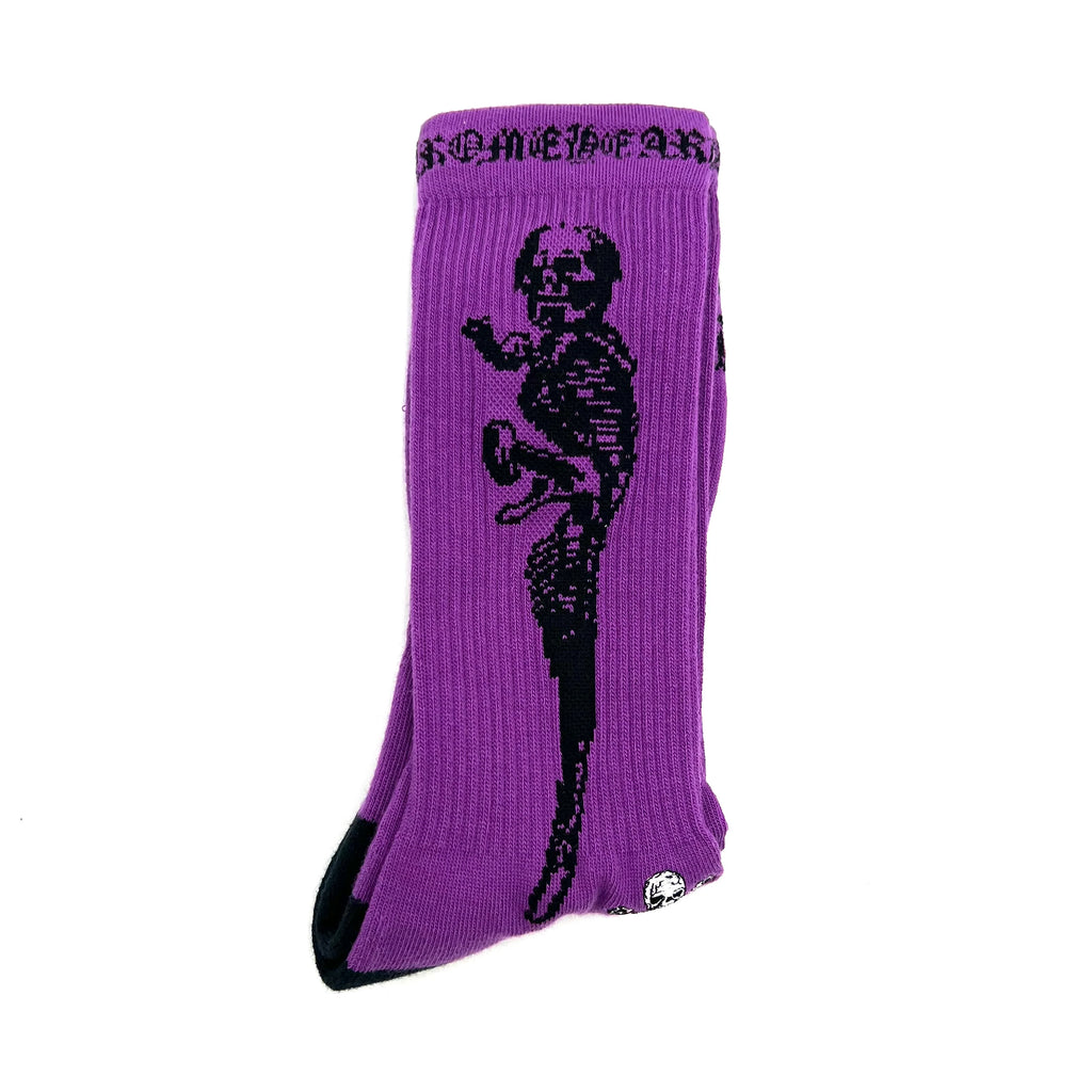 Chrome Hearts Foti Sock Purple