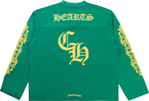 CHROME HEARTS MESH JERSEY GREEN L/S