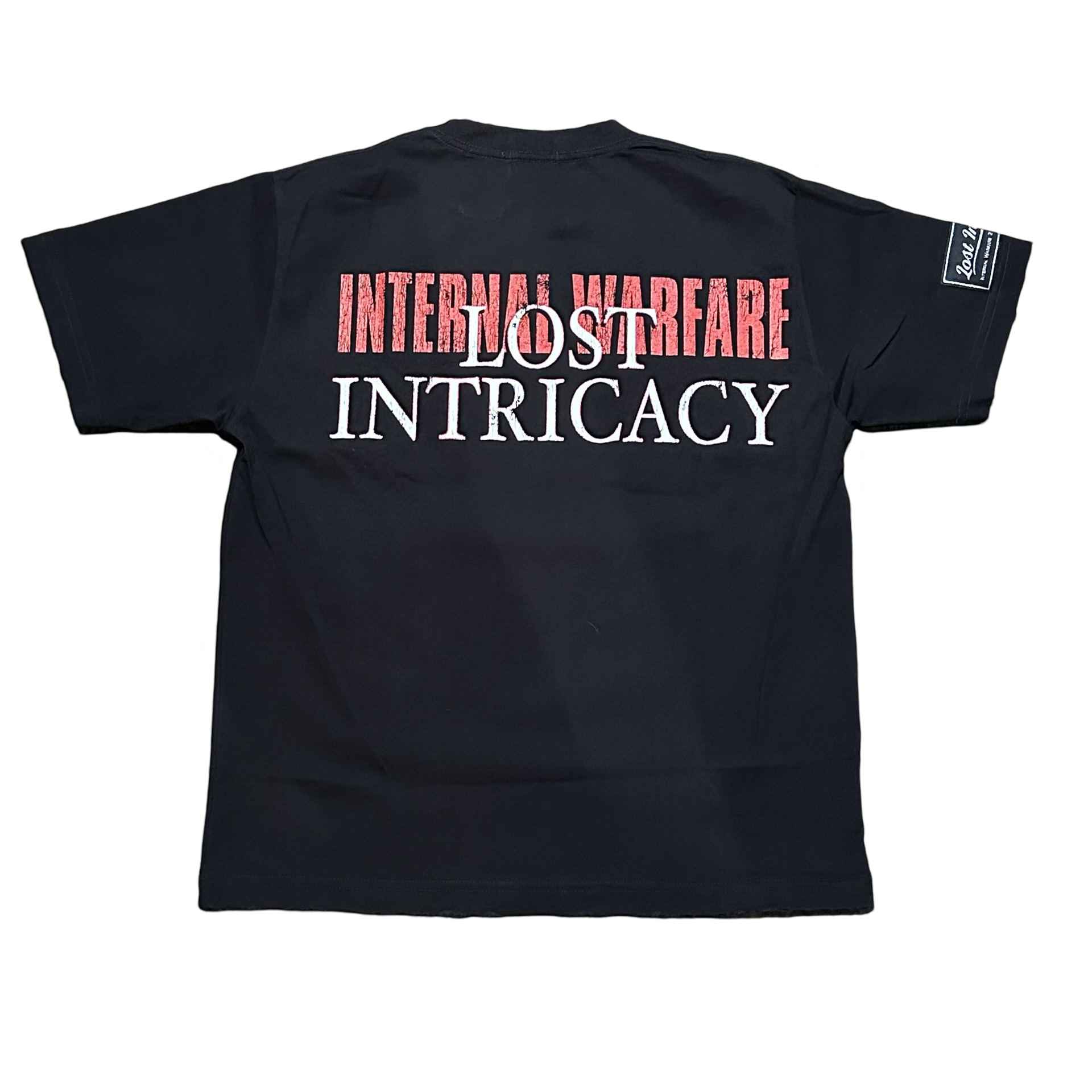 LOST INTRICACY "FRONT PAGE MAG" BLACK SHIRT