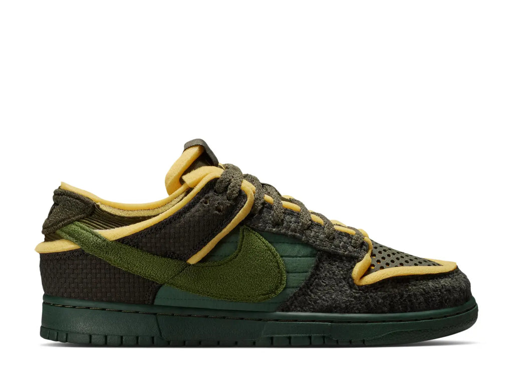 NIKE CACTUS PLANT FLEA MARKET X DUNK LOW 'SWAMP SPONGE PACK - SEQUOIA'