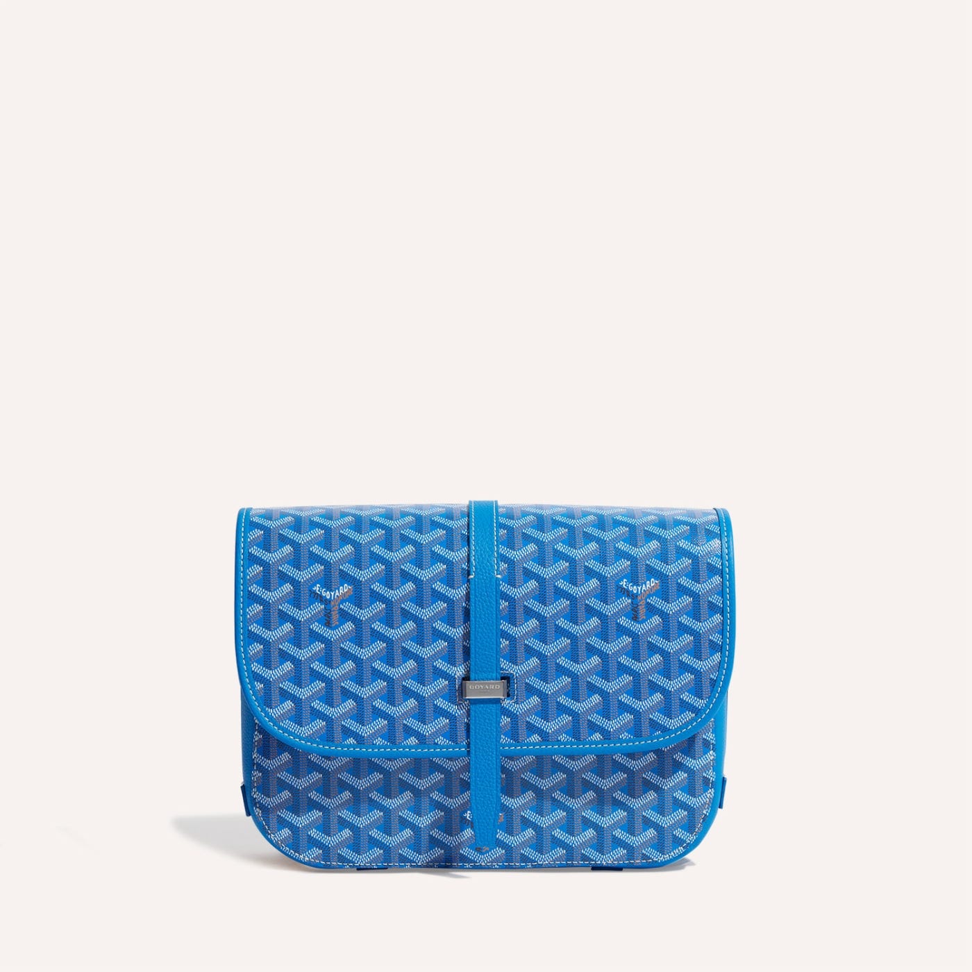 GOYARD BELVEDERE MM BAG BLUE