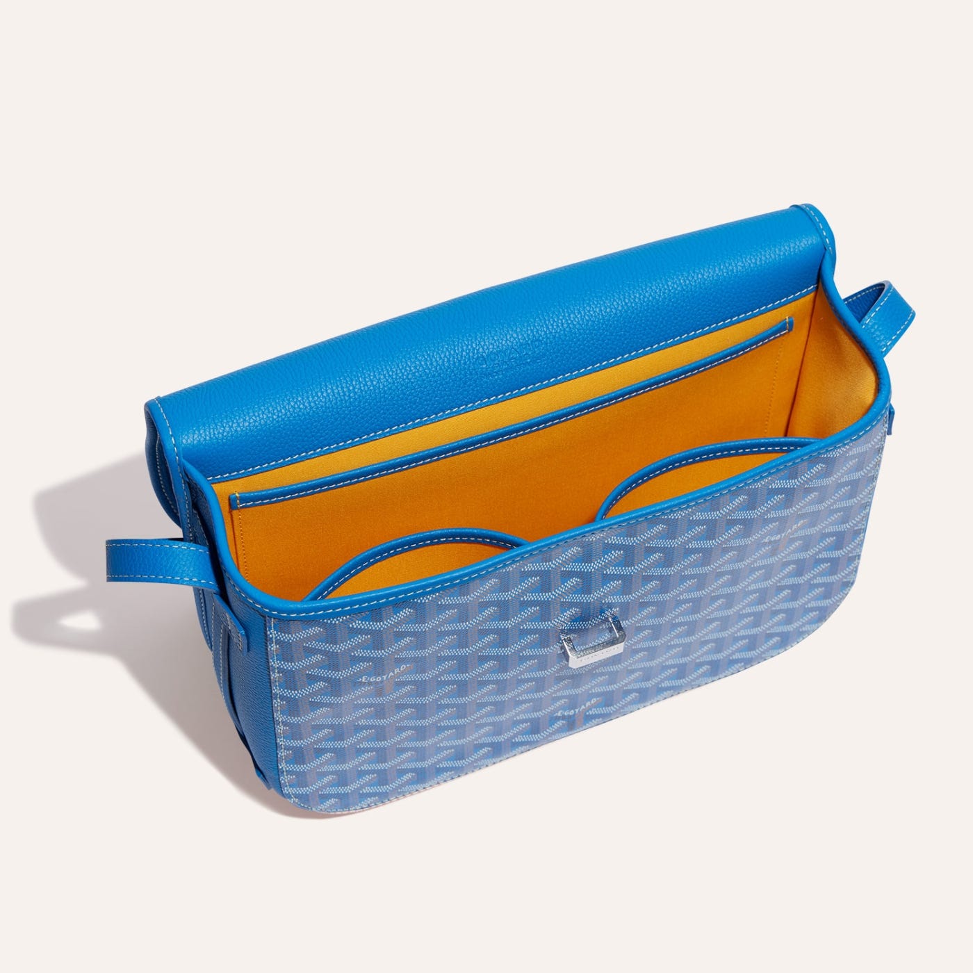 GOYARD BELVEDERE MM BAG BLUE