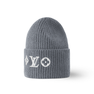 LV Louis Vuitton Headline Beanie Grey
