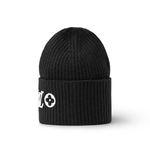 LV Louis Vuitton Headline Beanie Black