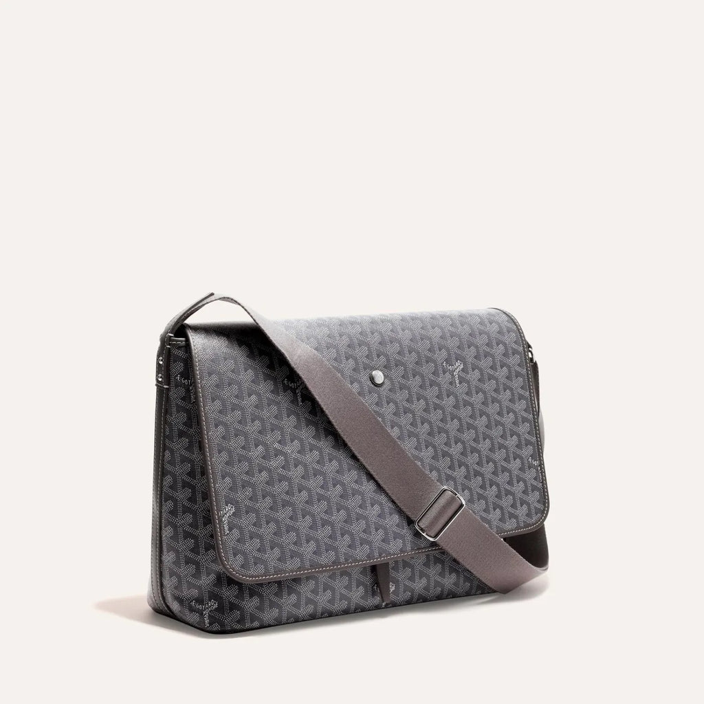 GOYARD CAPETIEN MM MESSENGER BAG GREY