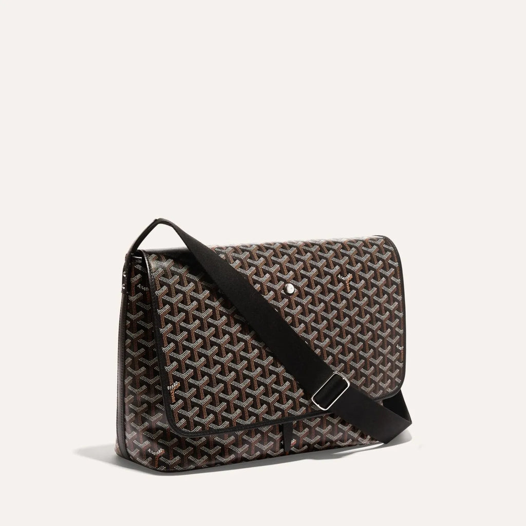 GOYARD CAPETIEN MM MESSENGER BAG BLACK