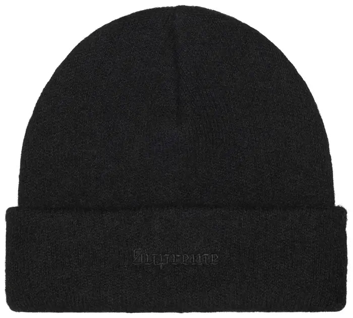 Supreme Mohair Beanie Black