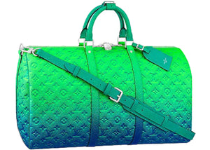 Louis Vuitton Keepall 50B Taurillon Illusion Blue/Green