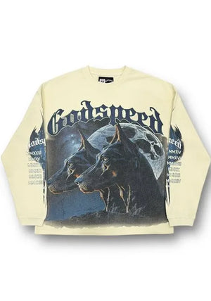 GODSPEED MENS F.T.D LONG SLEEVE SHIRT BONE