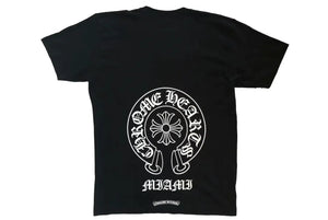 CHROME HEARTS TEE BLACK S/S MIAMI