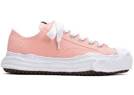 Maison Mihara Yasuhiro PINK Hank Low-Top Sneakers