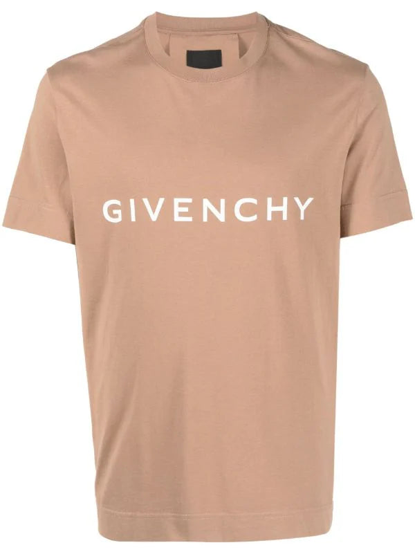 GIVENCHY LOGO PRINT COTTON TEE