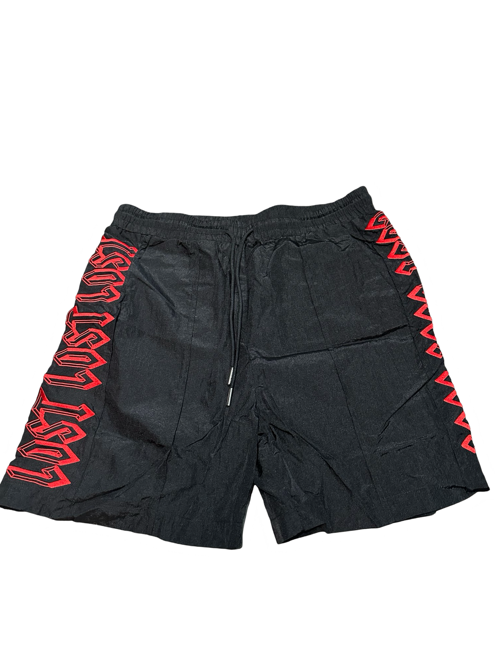 LOST INTRICACY BLACK/RED SHORTS