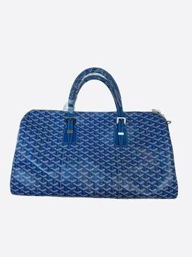Goyard Blue Boston 50 Duffle Bag