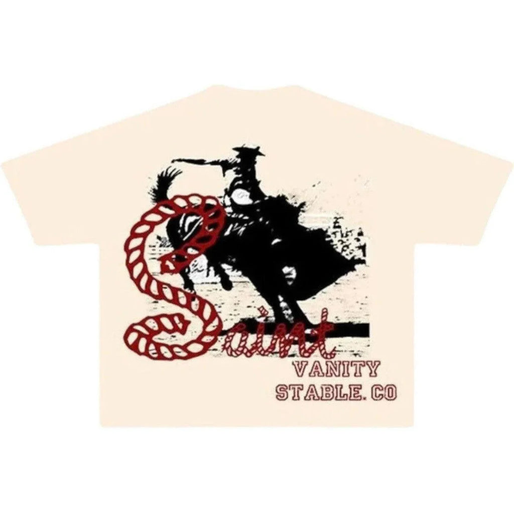 Saint Vanity Stable T-Shirt Cream