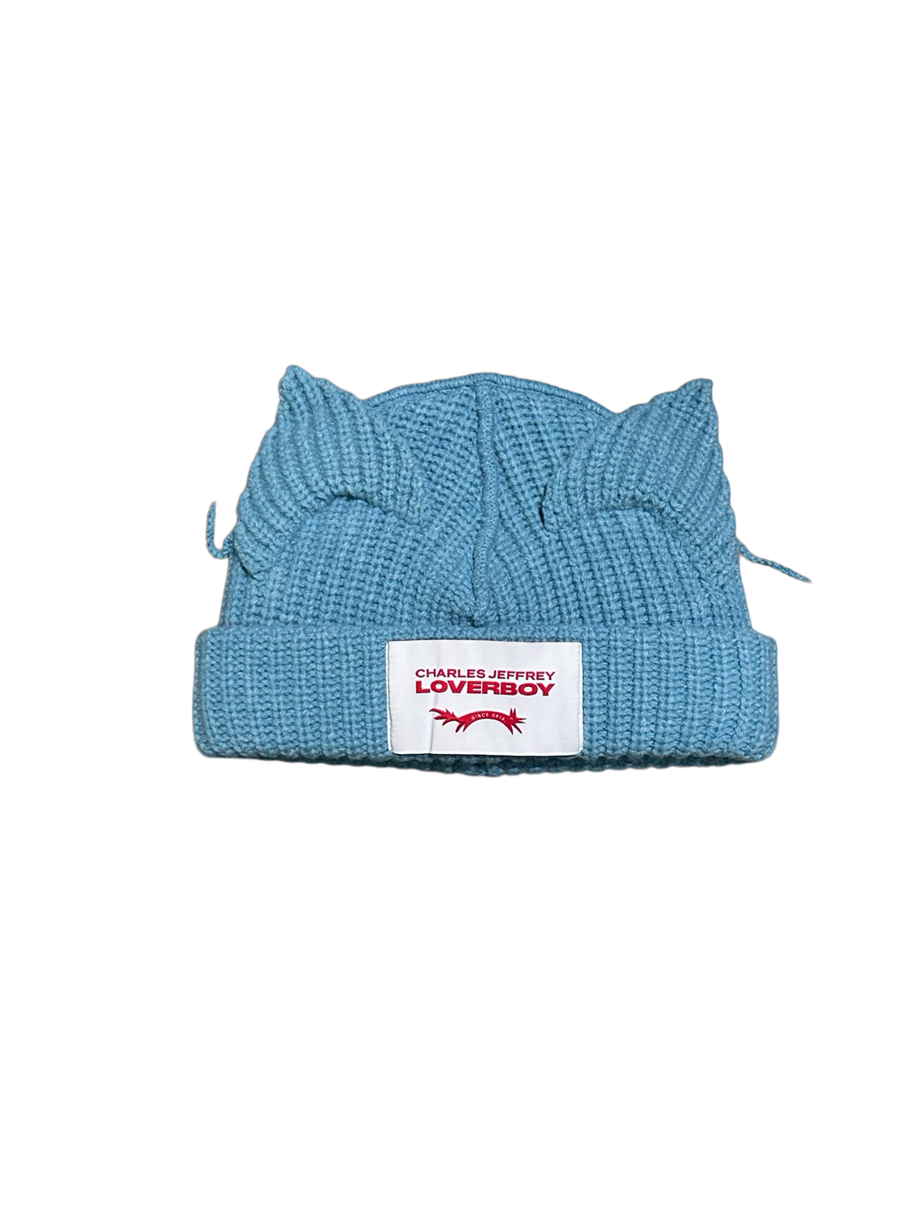 CHARLES JEFFREY LOVERBOY
Blue Chunky Ears Beanie