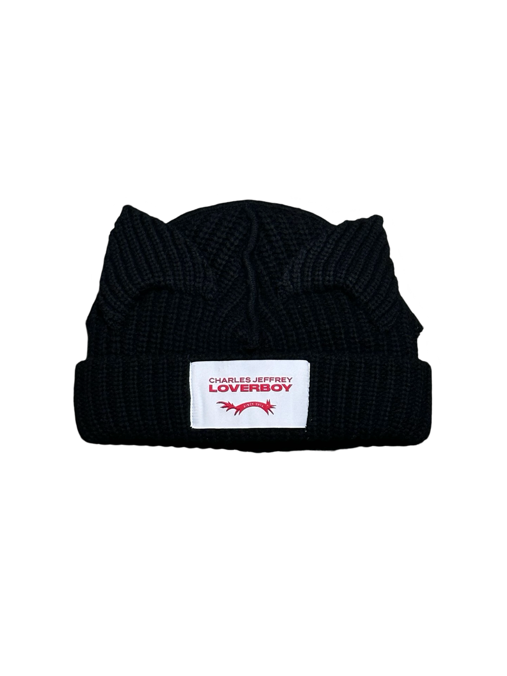 CHARLES JEFFREY LOVERBOY
Black Chunky Ears Beanie